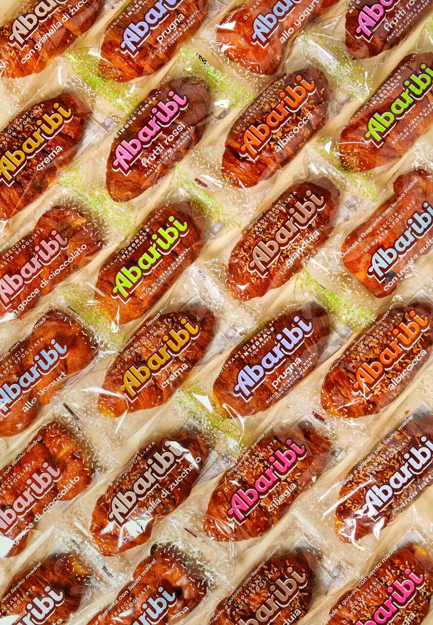 Single packaged croissants by Abaribi