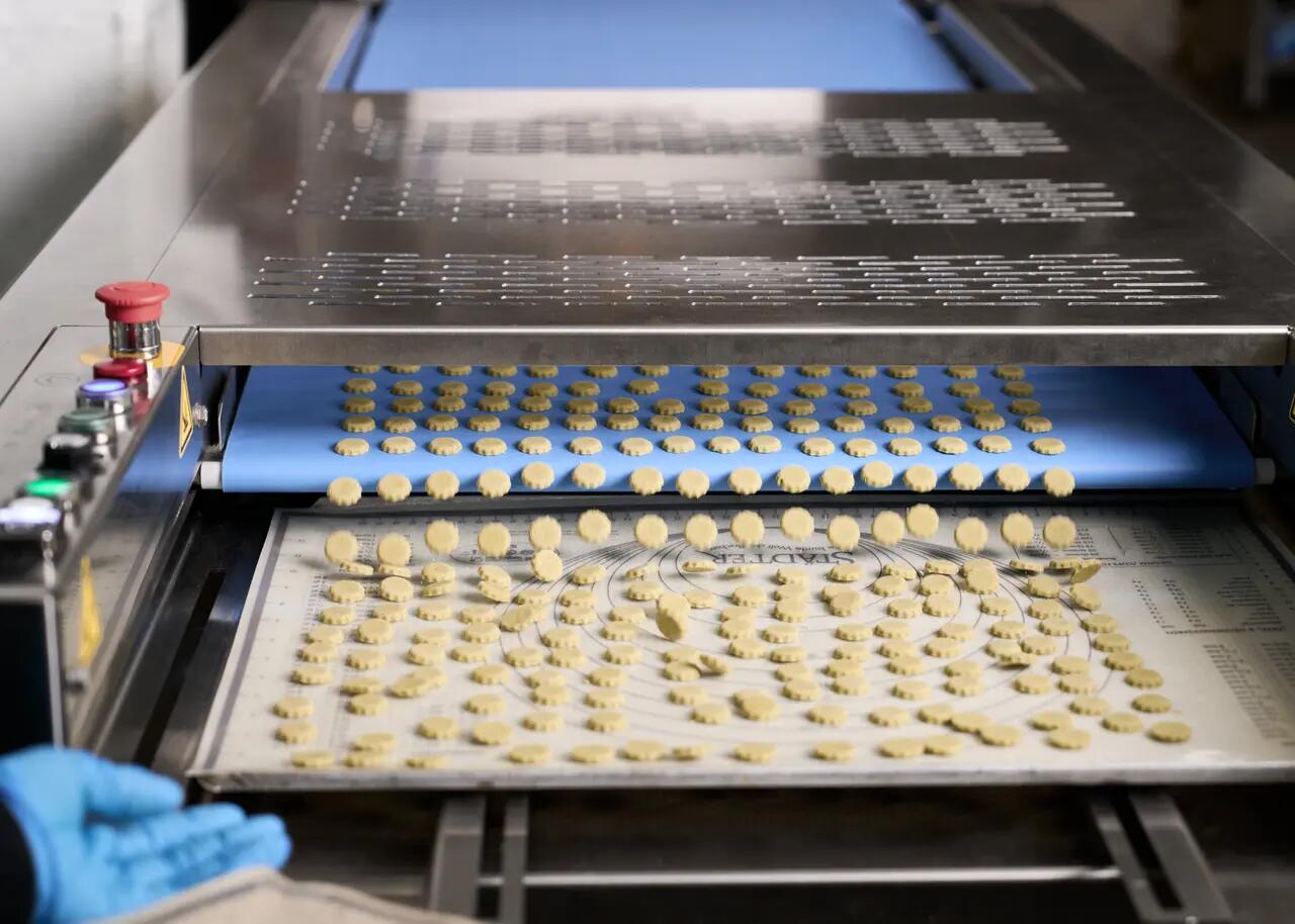 RONDO Panning machine in action