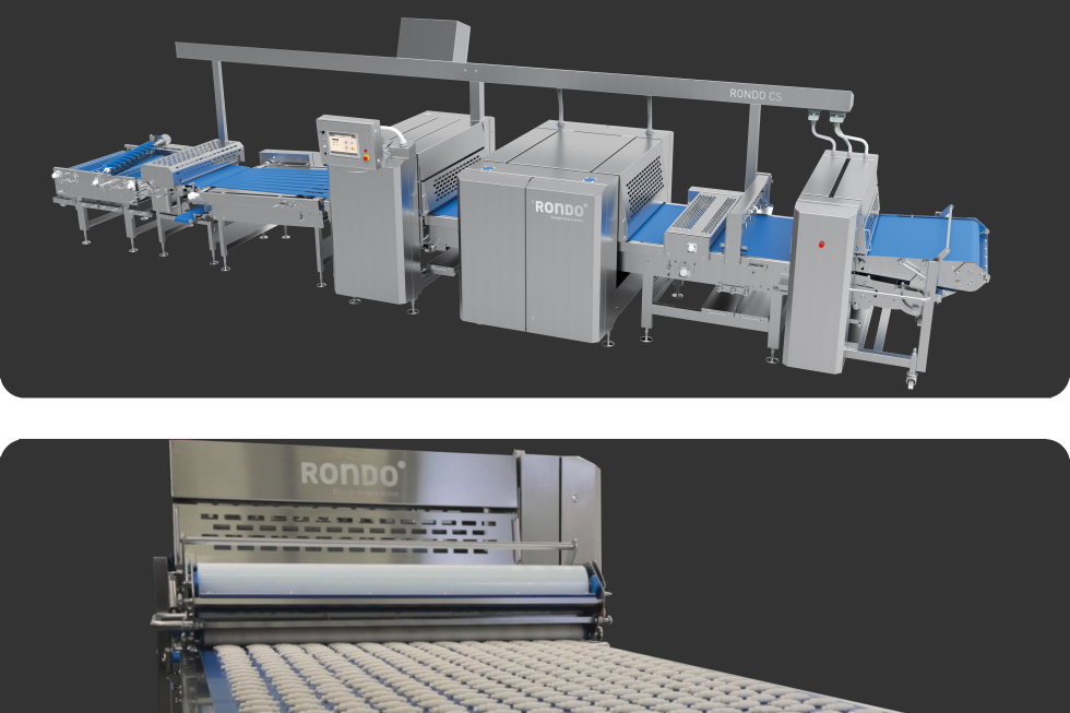 RONDO Industrielle Croissantproduktion mit der RONDO CS im Jahr 2015
