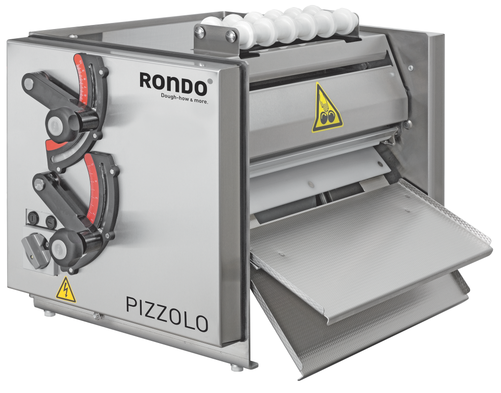 RONDO Pizzolo Ausrollmaschine für perfekte Pizzaboden