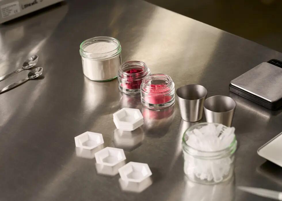 Development of new products in a lab
