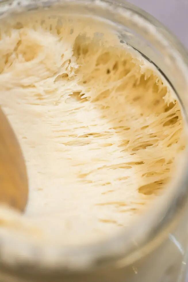 Sourdough in a jar