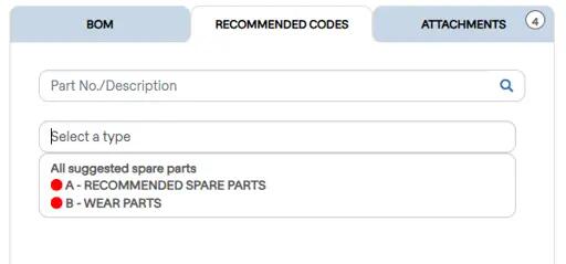 RONDO PartsPortal - ordering recommended spare parts