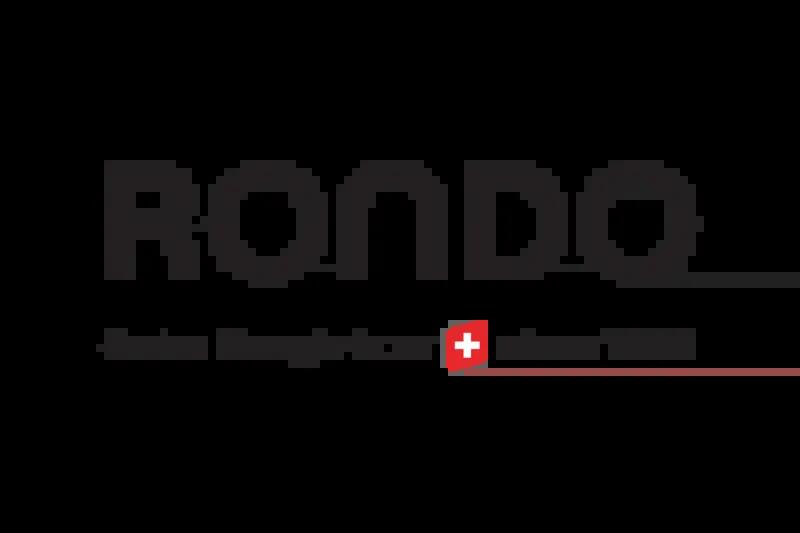 RONDO Logo Black mit Claim Standard